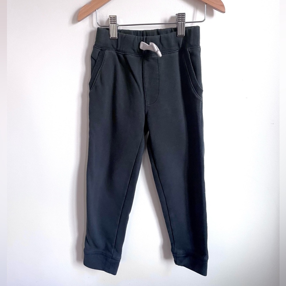 4/$20💥Soft Slouchy Sweatpants Joggers, Front Pockets, French Terry, Black